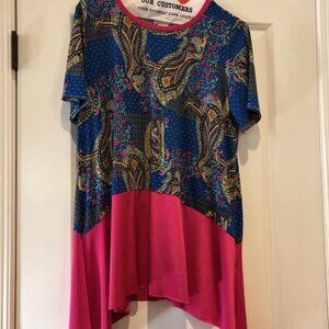 Tunic top 2X EUC